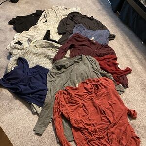 Lot of Nursing / Breastfeeding Tops size small
